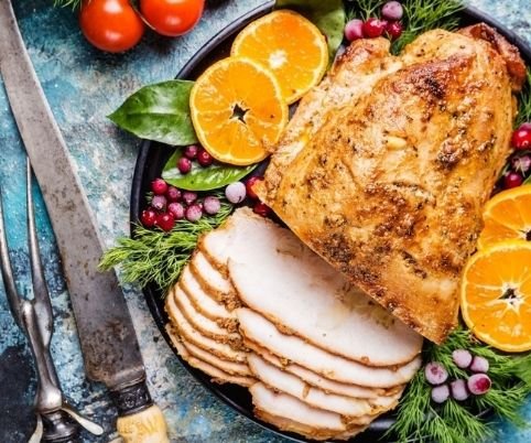 Baked Turkey Breast Recipe - Zulay Kitchen