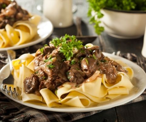 Beef Stroganoff - Dinner Recipe Ideas - Zulay Kitchen
