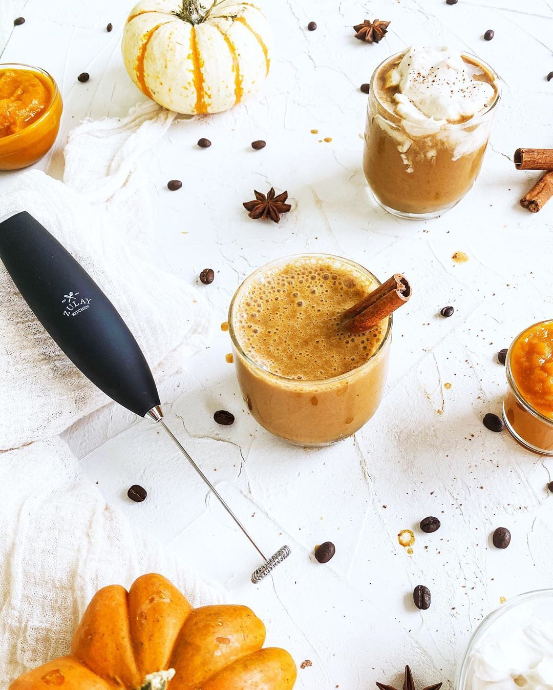 Boozy Vegan Pumpkin Spice Latte Recipe - Zulay Kitchen