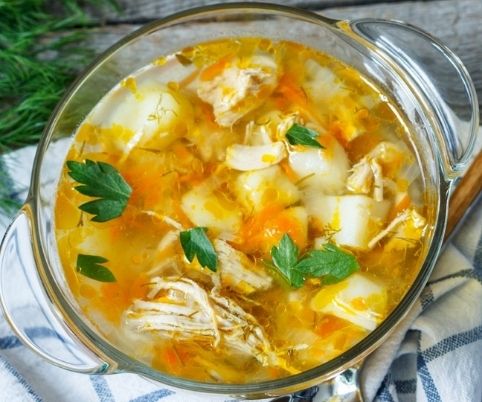 Chicken Soup Recipe - Zulay Kitchen