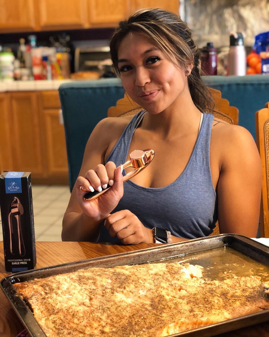 Cooking Has Been Easier With The Zulay Garlic Press Says Kimberly! - Zulay Kitchen