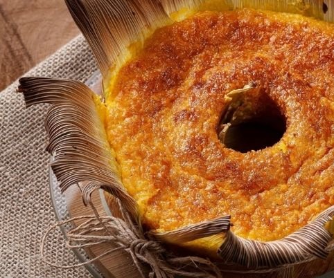 Corn And Cheese Cake Recipe - Zulay Kitchen