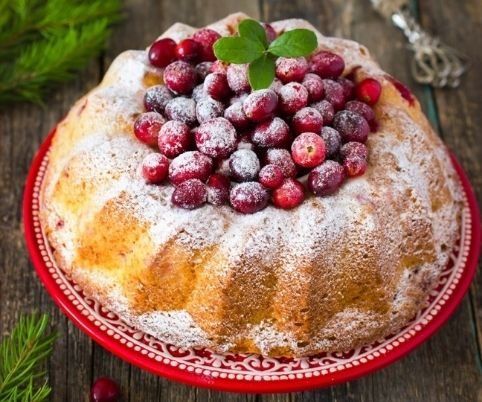 Cranberry Cake Recipe - Zulay Kitchen