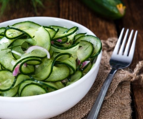 Cucumber Salad - Zulay Kitchen