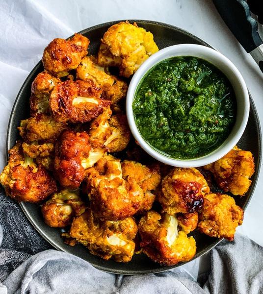 Easy Indian-Spiced Cauliflower Wings Recipe - Zulay Kitchen