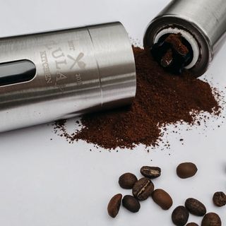 For Myrna, Grinding Coffee is Easier Than Ever Using Zulay's Manual Coffee Grinder. - Zulay Kitchen