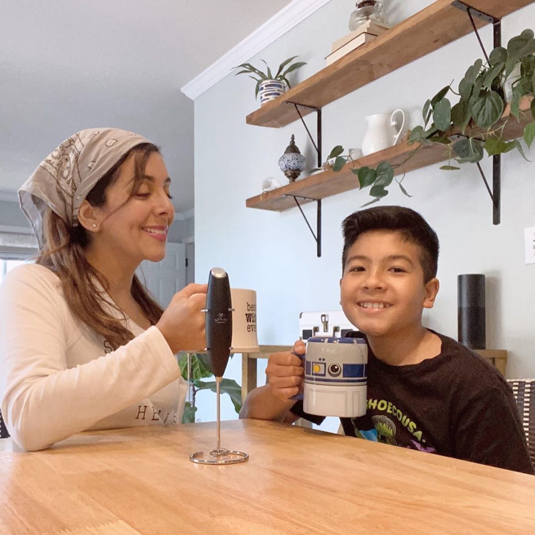 May and Son Bonds Over Zulay Kitchen Milk Frother - Zulay Kitchen