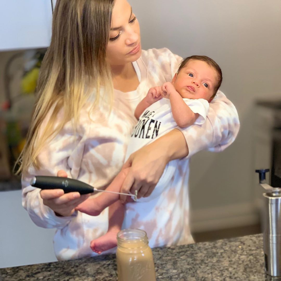 New Mom Amber Loves Our Milk Boss Milk Frother And Coffee Grinder! - Zulay Kitchen