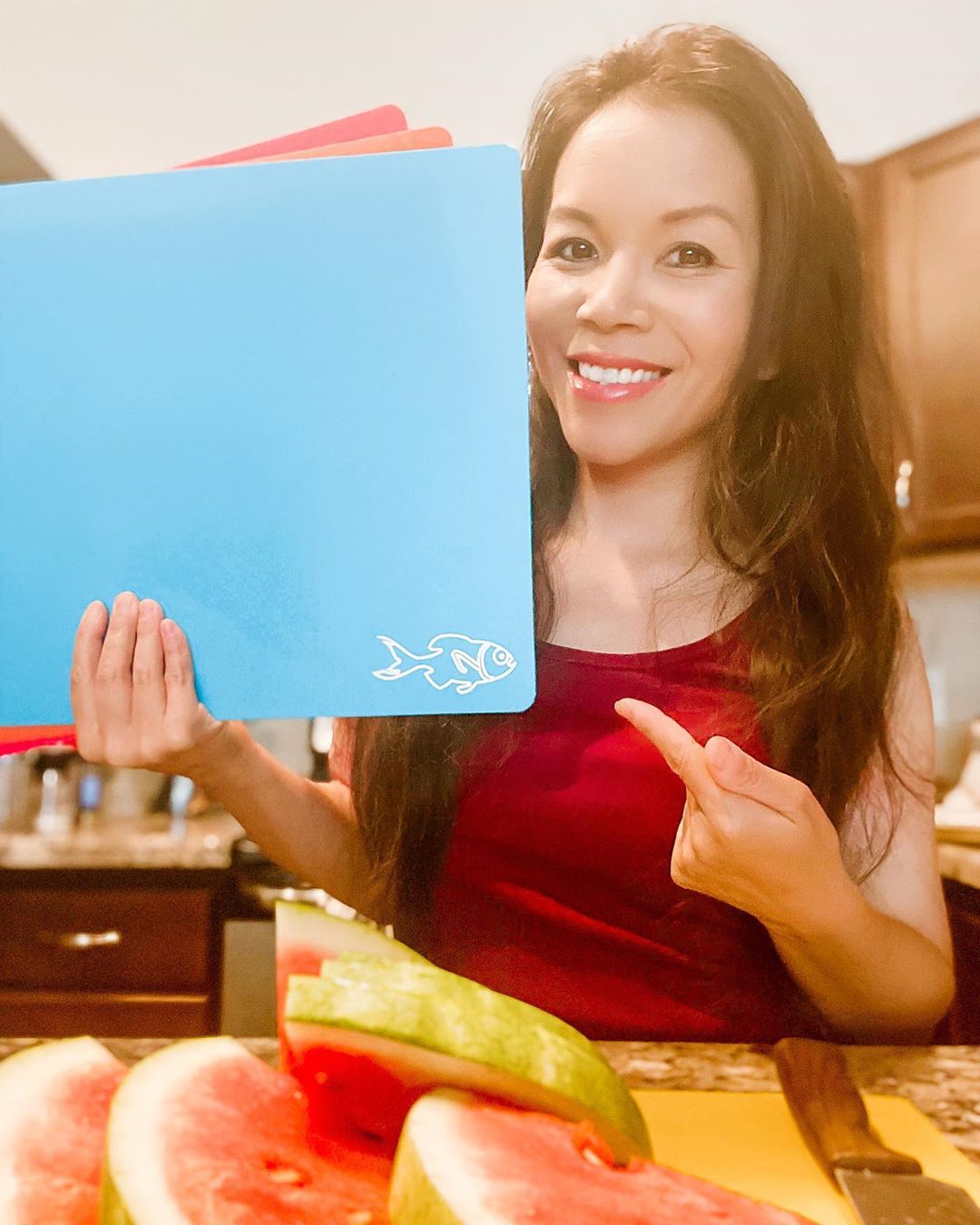 Zulay Cutting Mats Made Cooking More At Ease Says Kristi Blanc! - Zulay Kitchen