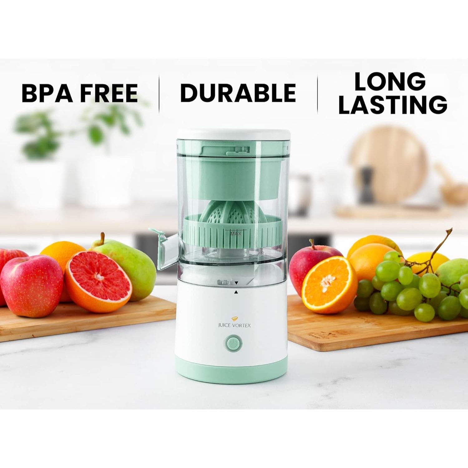 Dusenho Portable Rechargeable USB Electric Citrus Juicer New In Box