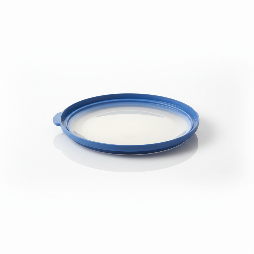 12-Piece Plastic Mixing Bowls Set with Lids - 3.69 QT Lid (Blue Ombre) - Replacement Part Zulay Kitchen