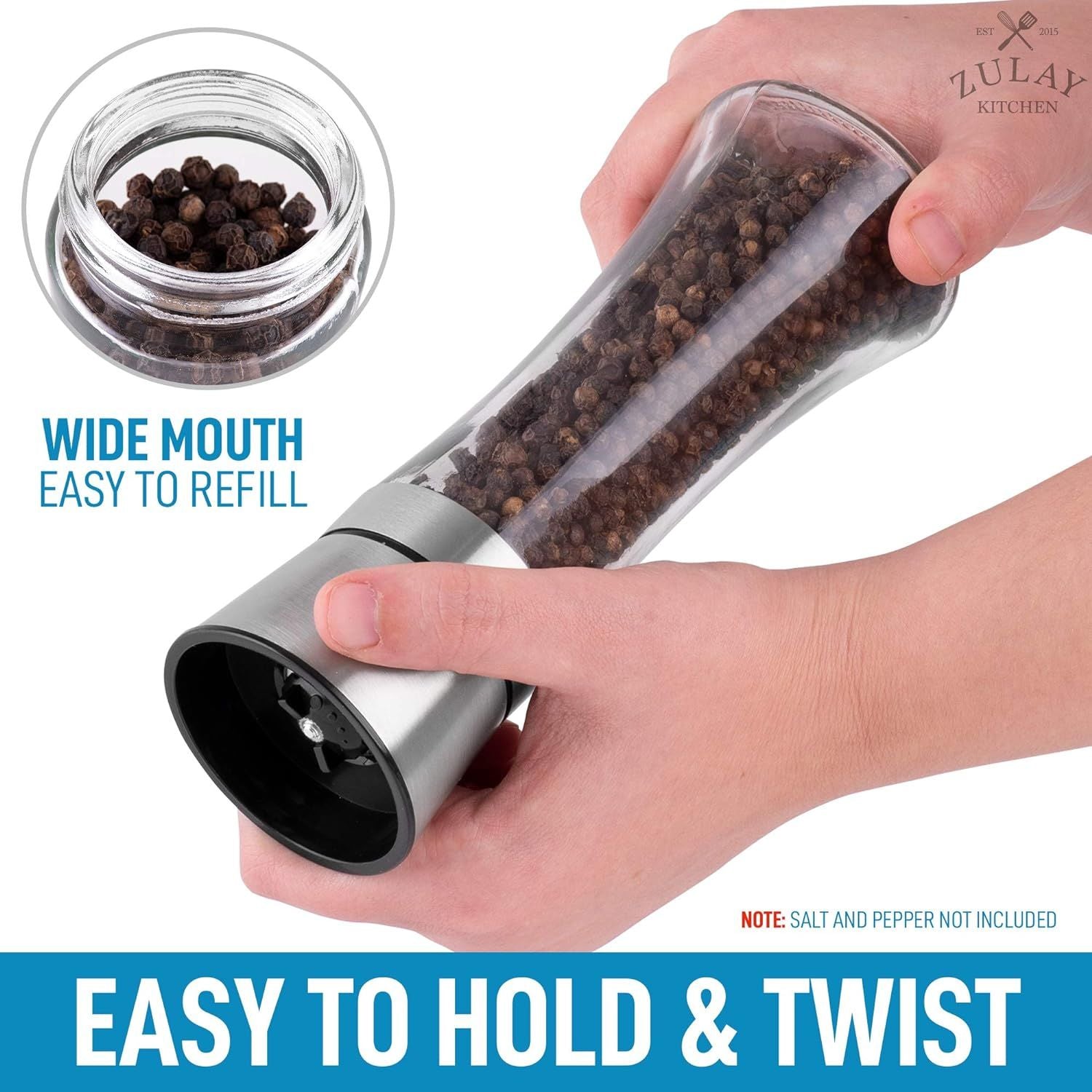 12 Best Salt And Pepper Grinders To Spice Up Your Kitchen