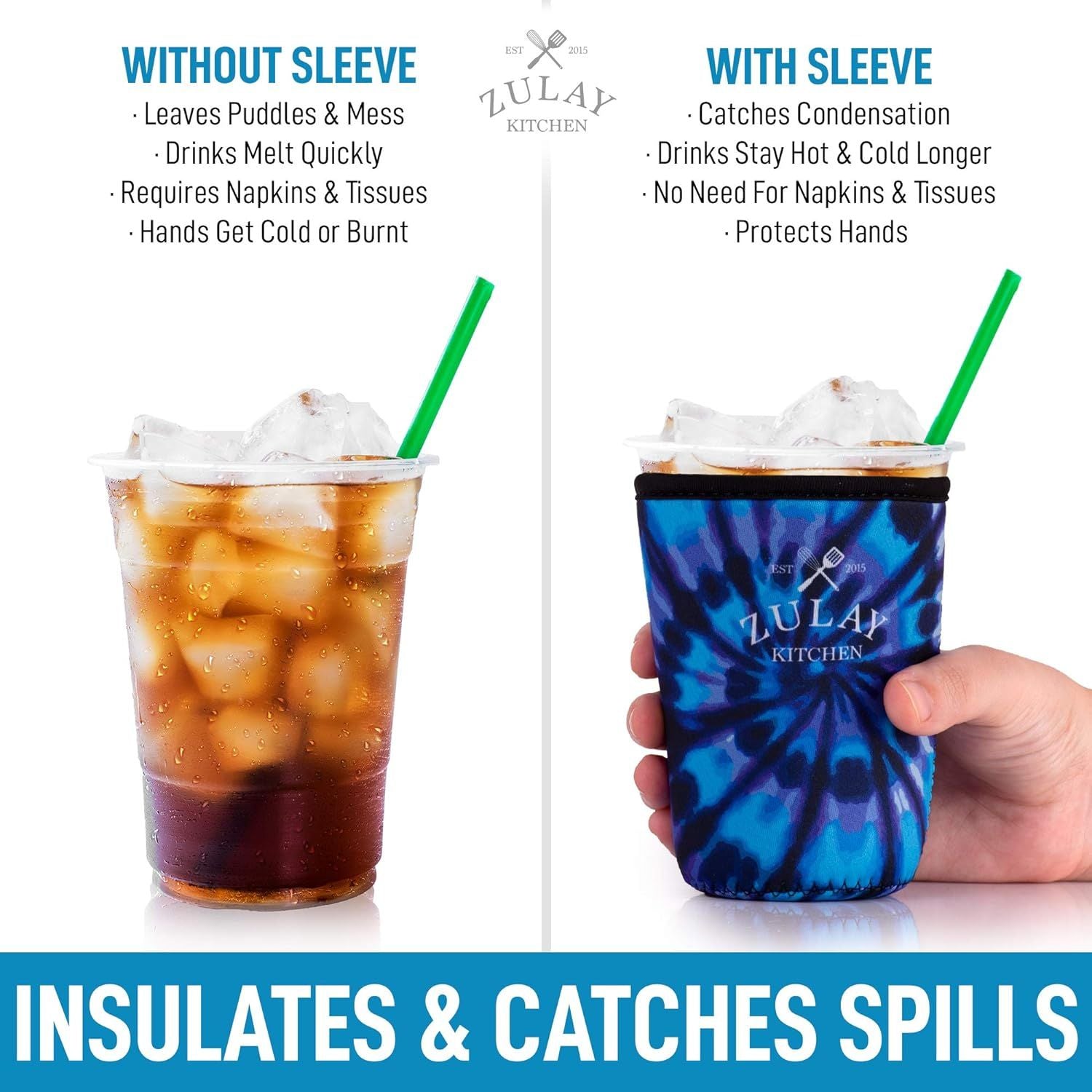 Reusable Iced Coffee Sleeve