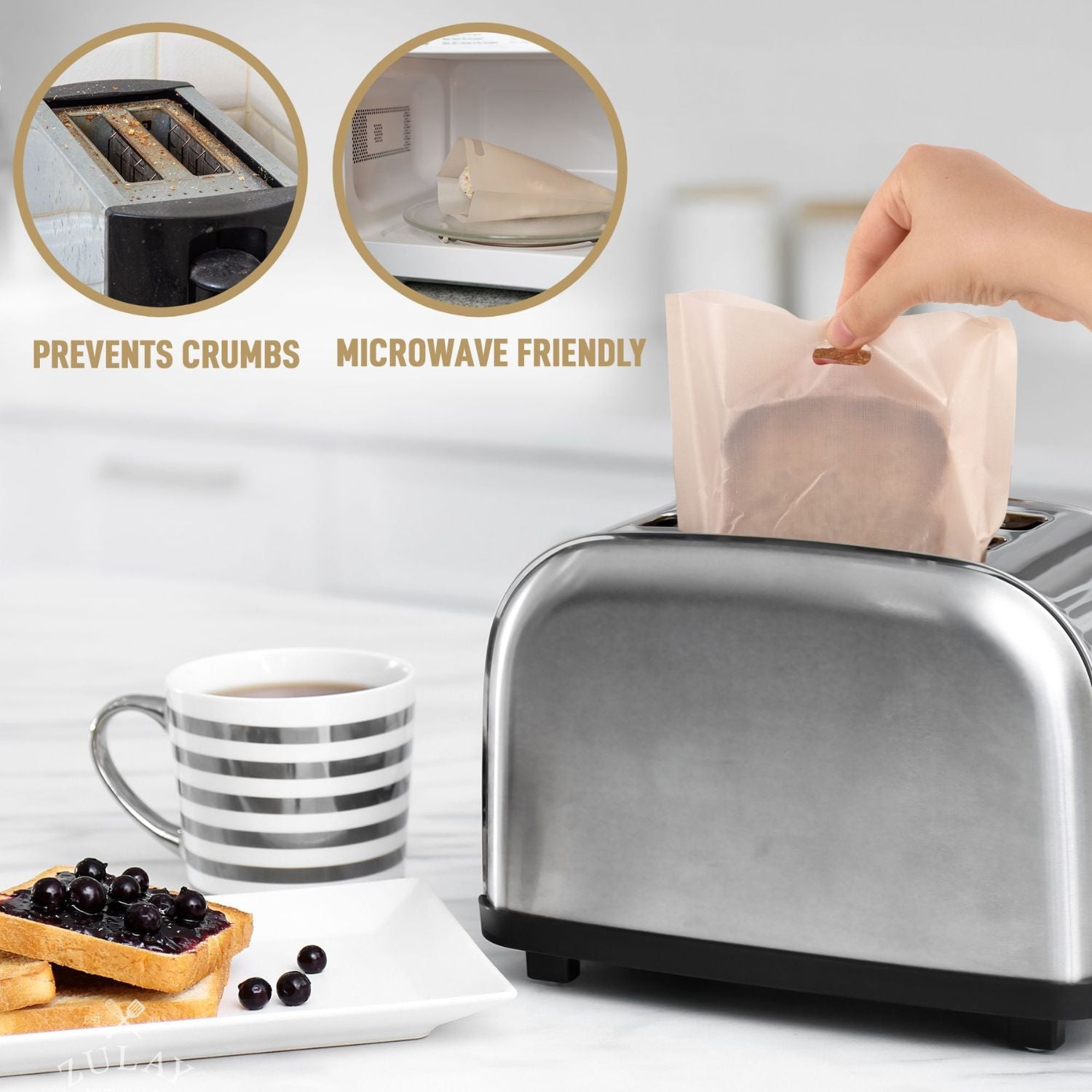 Reusable Toaster Bags