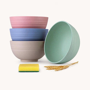 Plastic Cereal Bowls by Zulay Kitchen