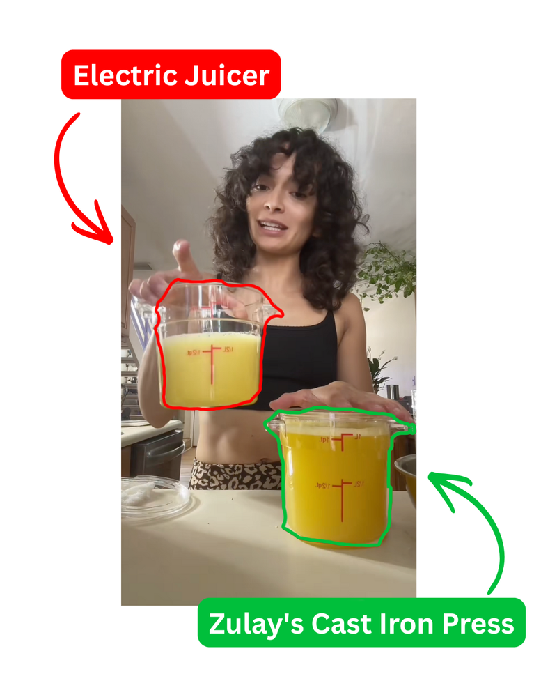 3. Get 35-50% More Juice from the Same Fruit