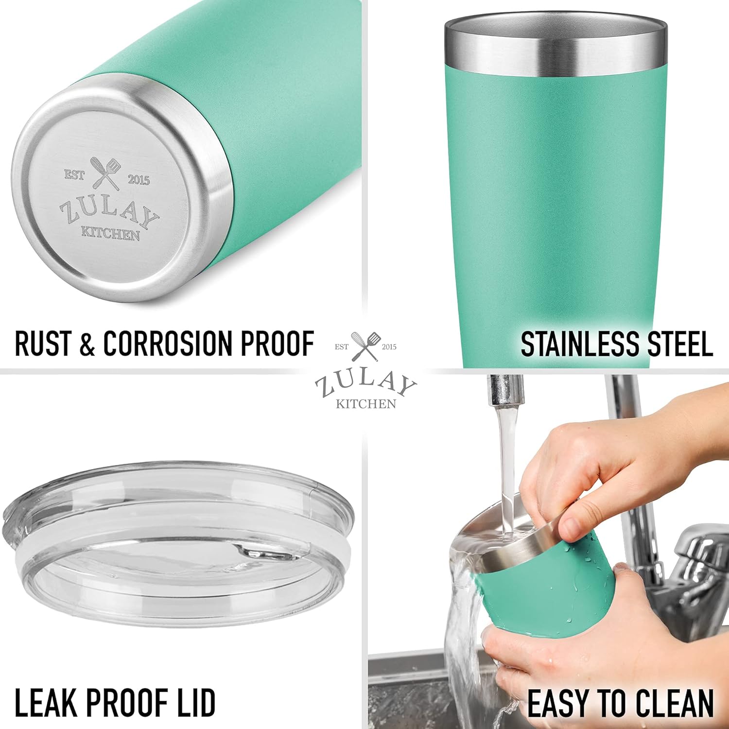 Zulay Kitchen Tumbler - Thumbnail 5