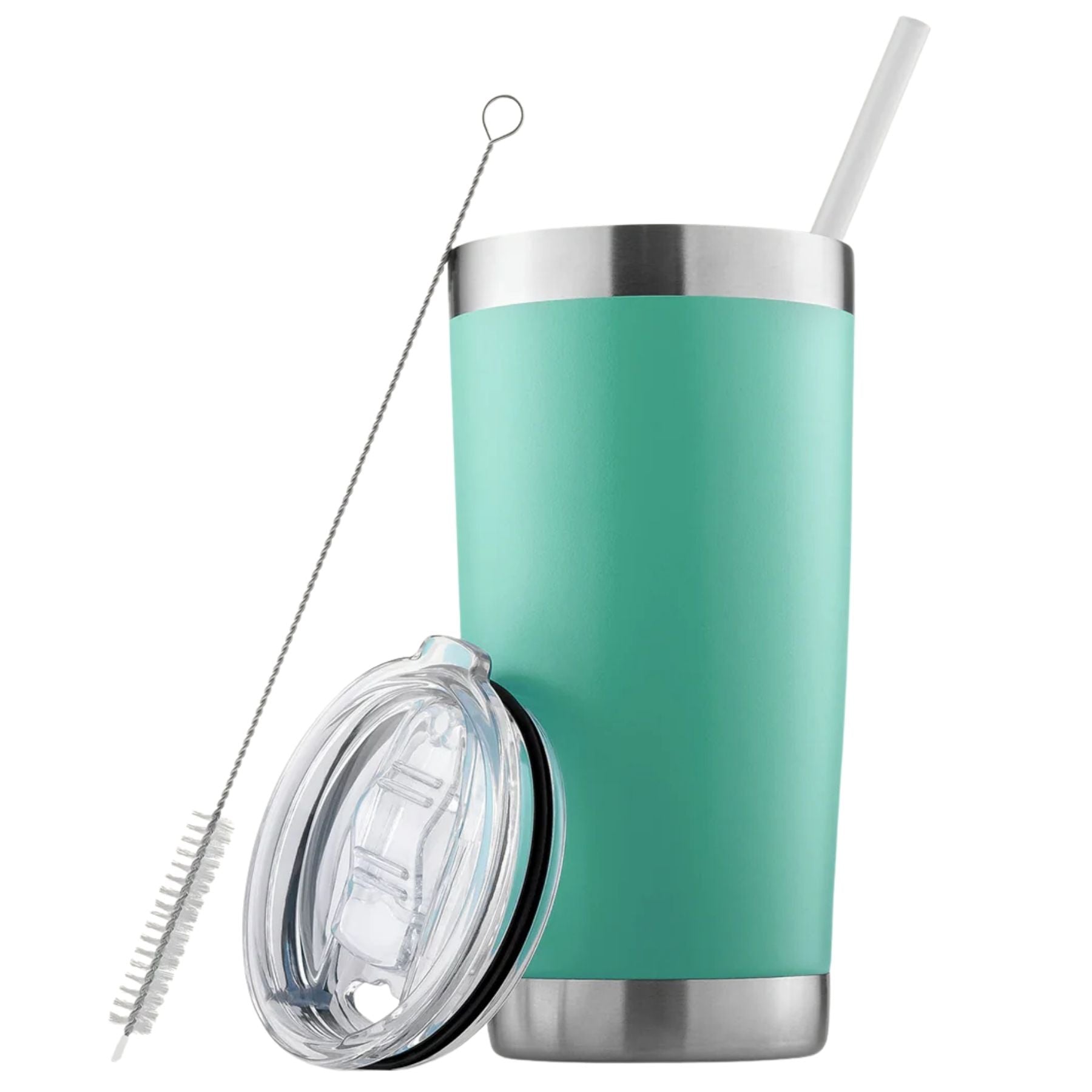 20 oz Tumbler With Lid and Straw-Mint by Zulay Kitchen