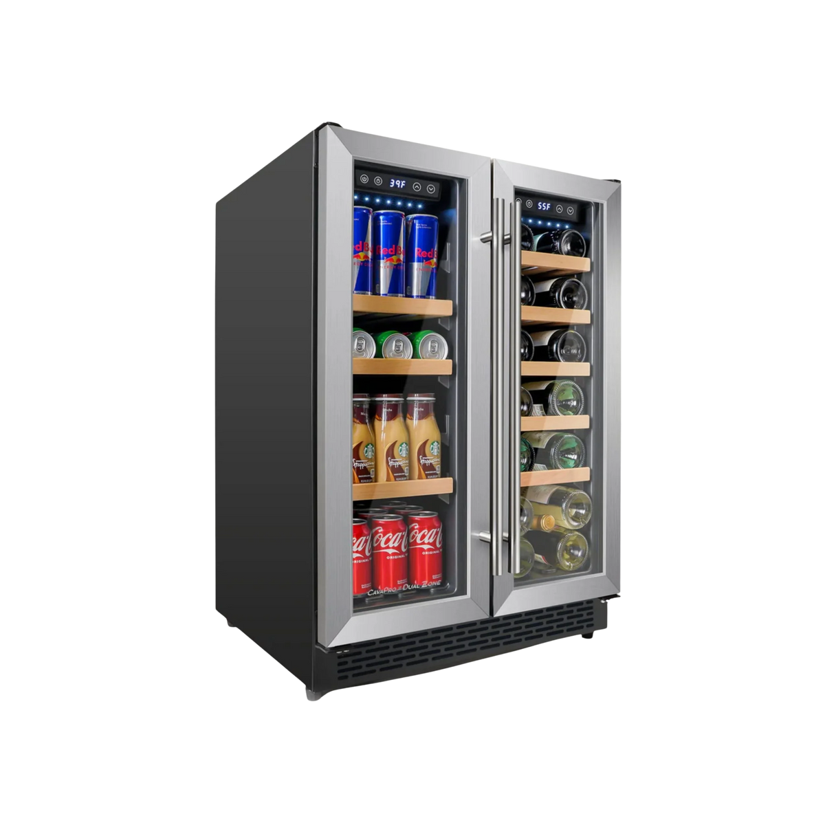 Zulay 24_CavaPro Dual Zone Wine Cooler Refrigerator by Zulay Kitchen