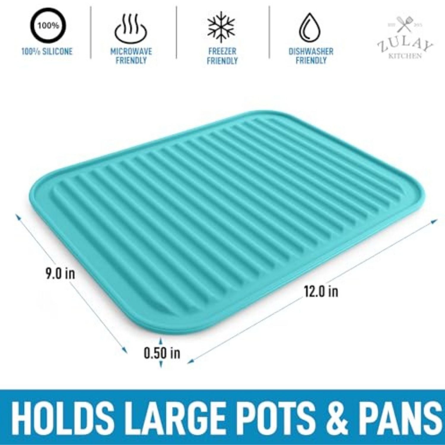 Silicone Trivets For Hot Pots and Pans (2 pack)