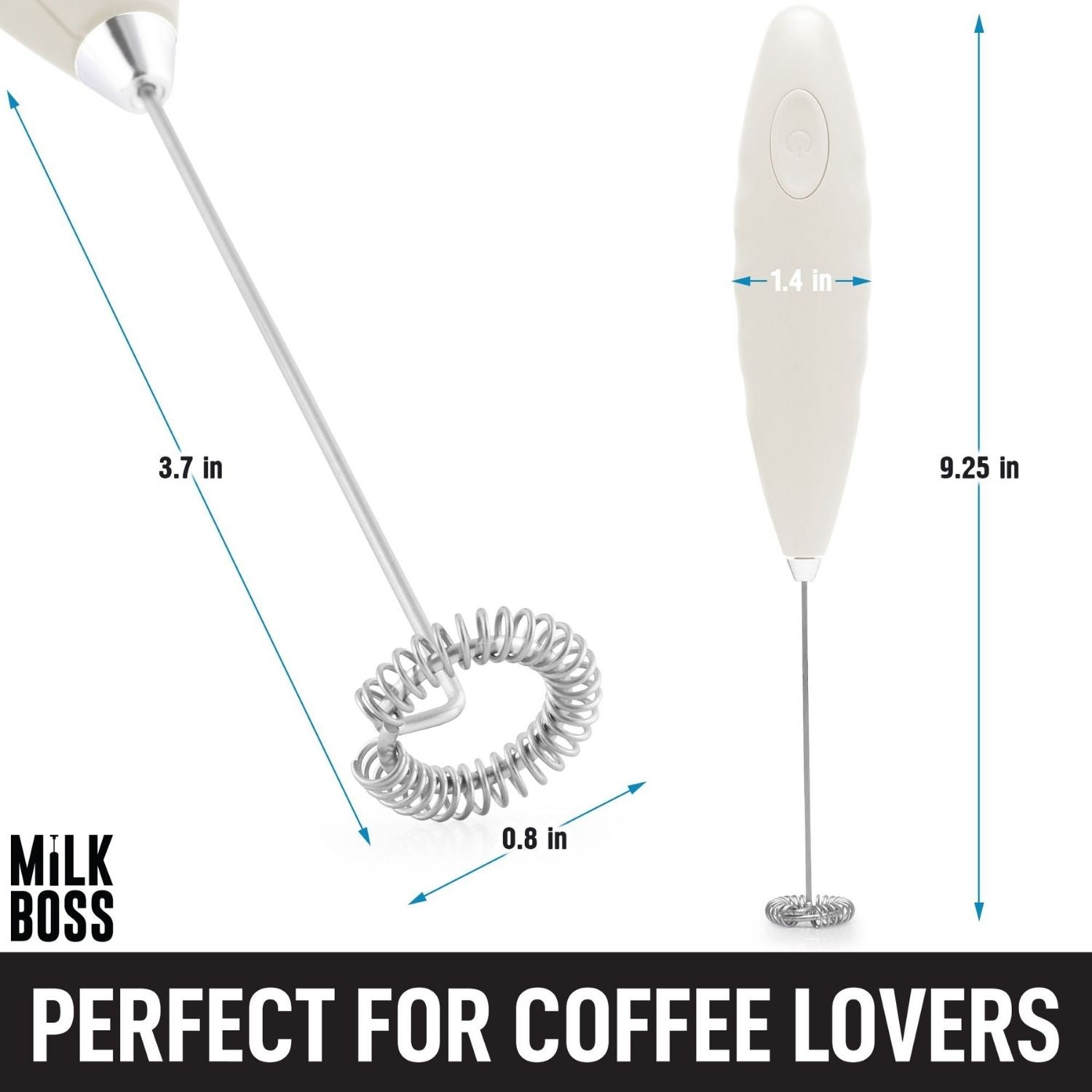 Milk Boss Milk Frother for Coffee - Comfort Grip