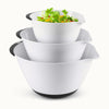 3-Piece Plastic Mixing Bowl Set by Zulay Kitchen
