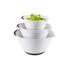 3-Piece Plastic Mixing Bowl Set by Zulay Kitchen
