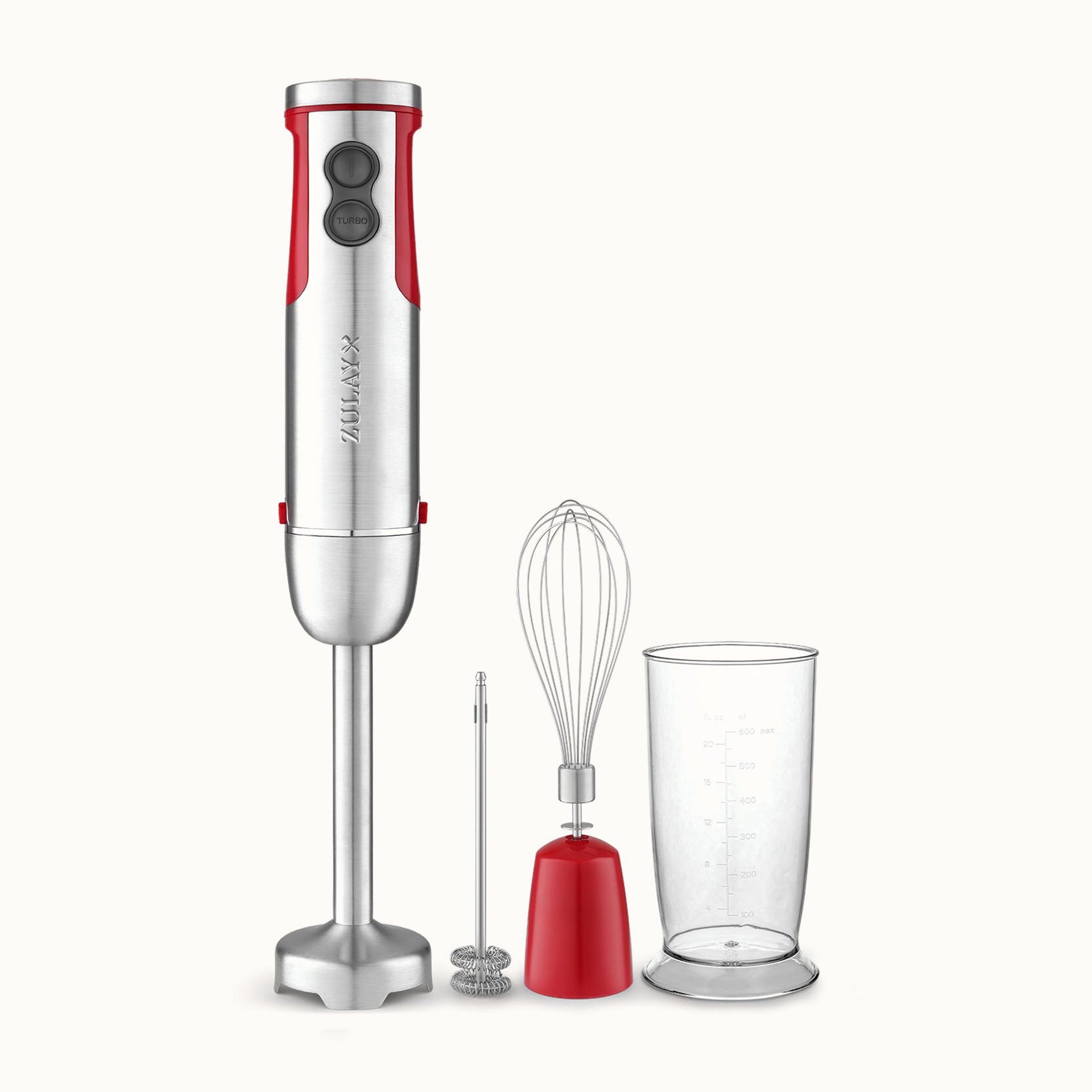 3-in-1 Immersion Blender Red Ombre