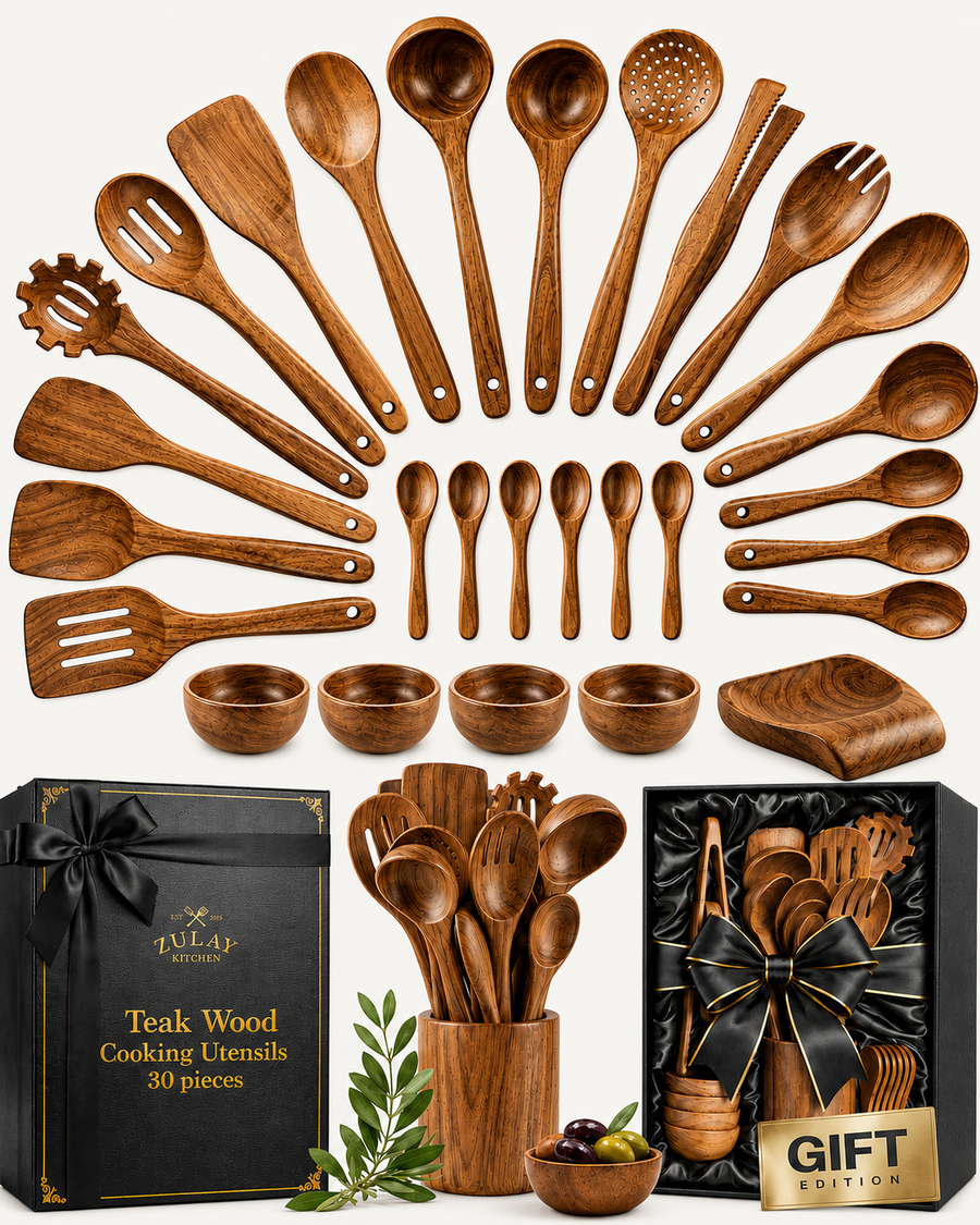 Teak Wood Utensils