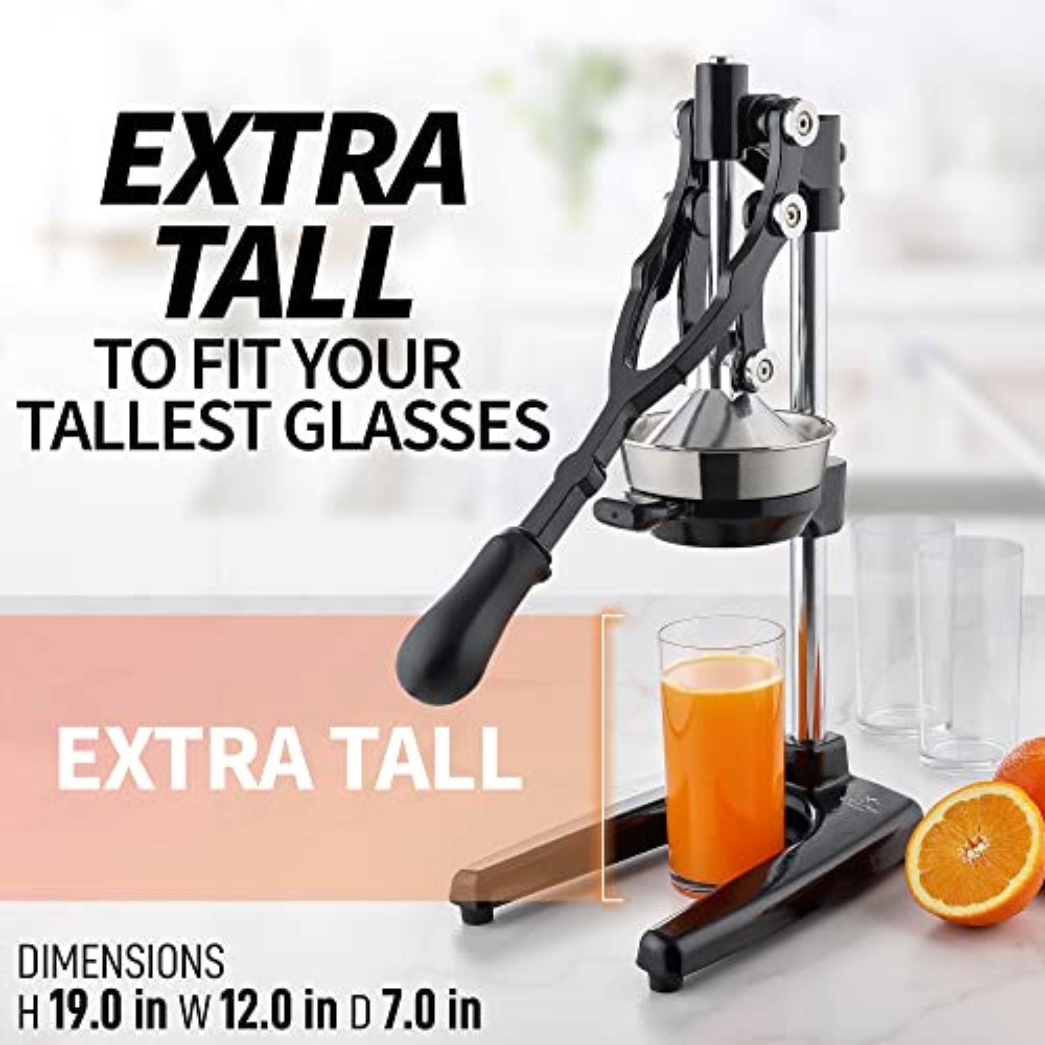 Professional Manual Citrus Press - Extra Tall Citrus Juicer