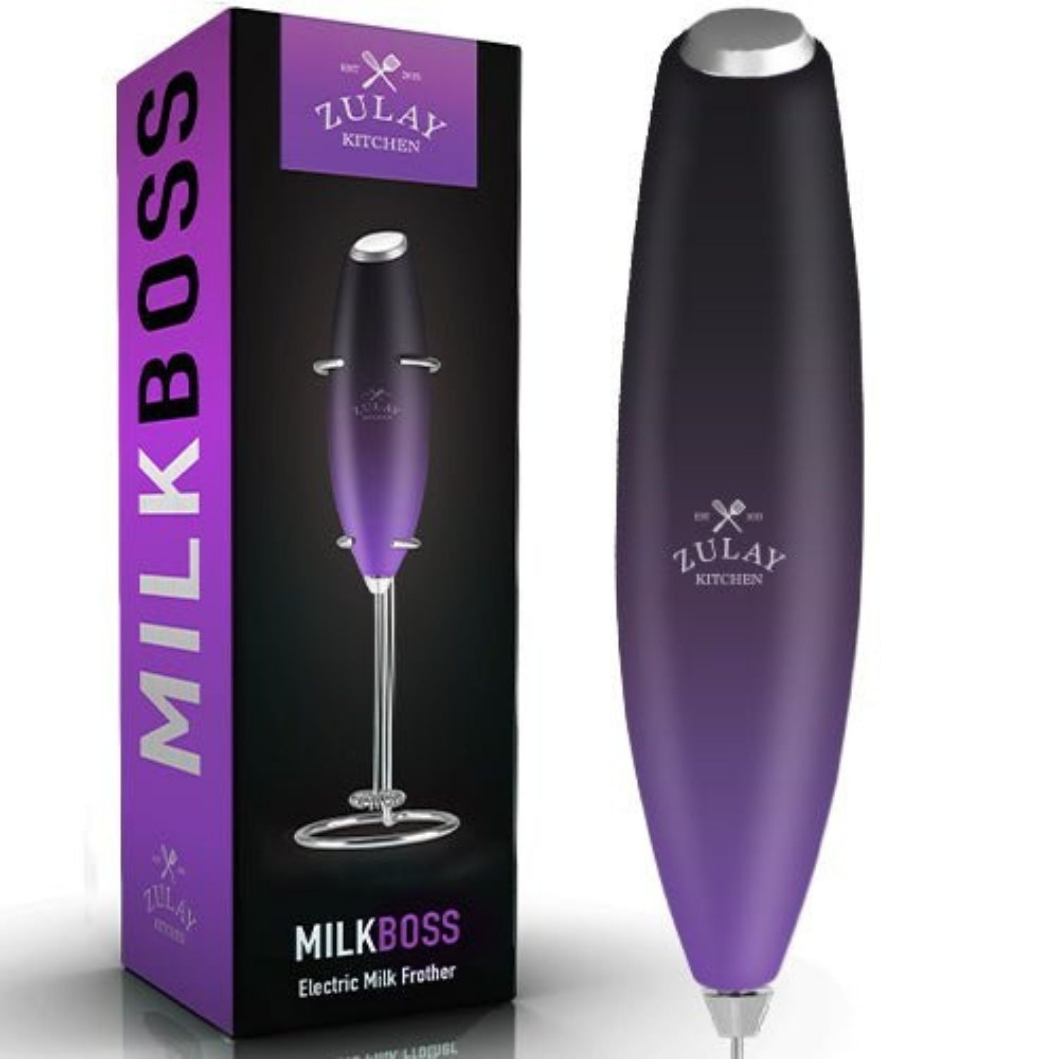 Milk Boss Milk Frother With Stand