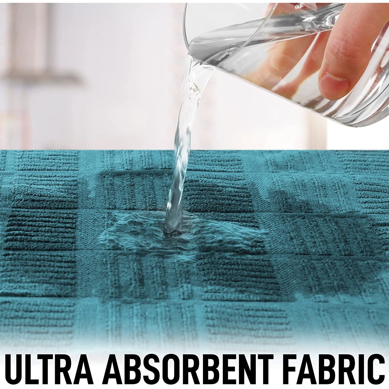 Ultra absorbent kitchen towels