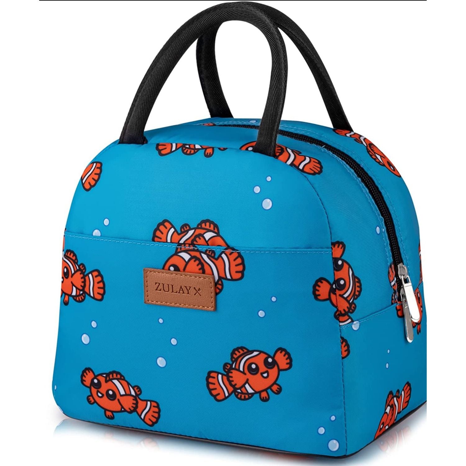 Zulay Insulated Lunch Bag - Thermal Kids Lunch Bag With Spacious