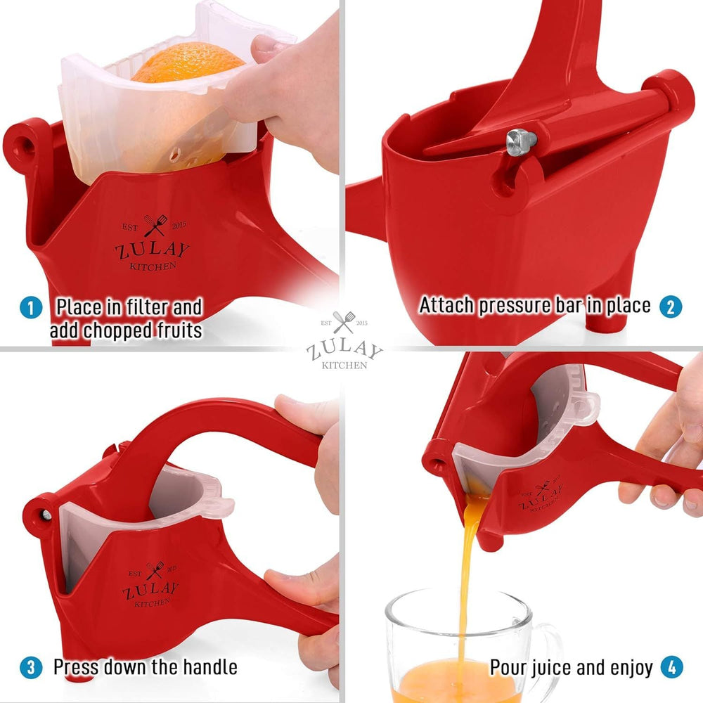 Pomegranate Manual Juicer Online Zulay Kitchen Save Big Today