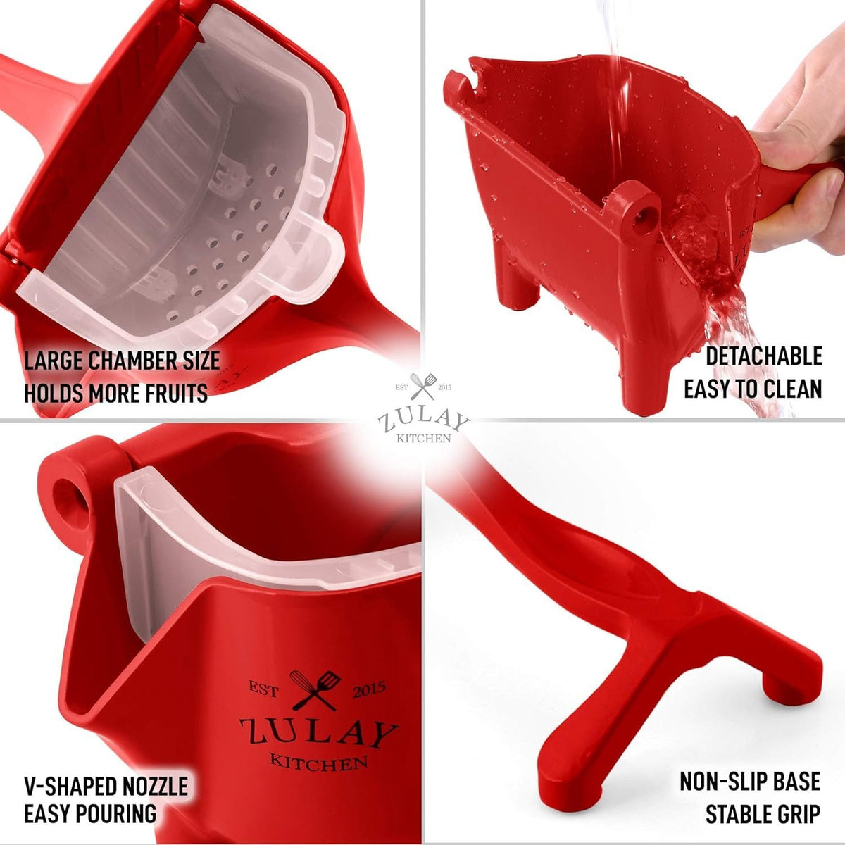 Pomegranate Manual Juicer Online Zulay Kitchen Save Big Today