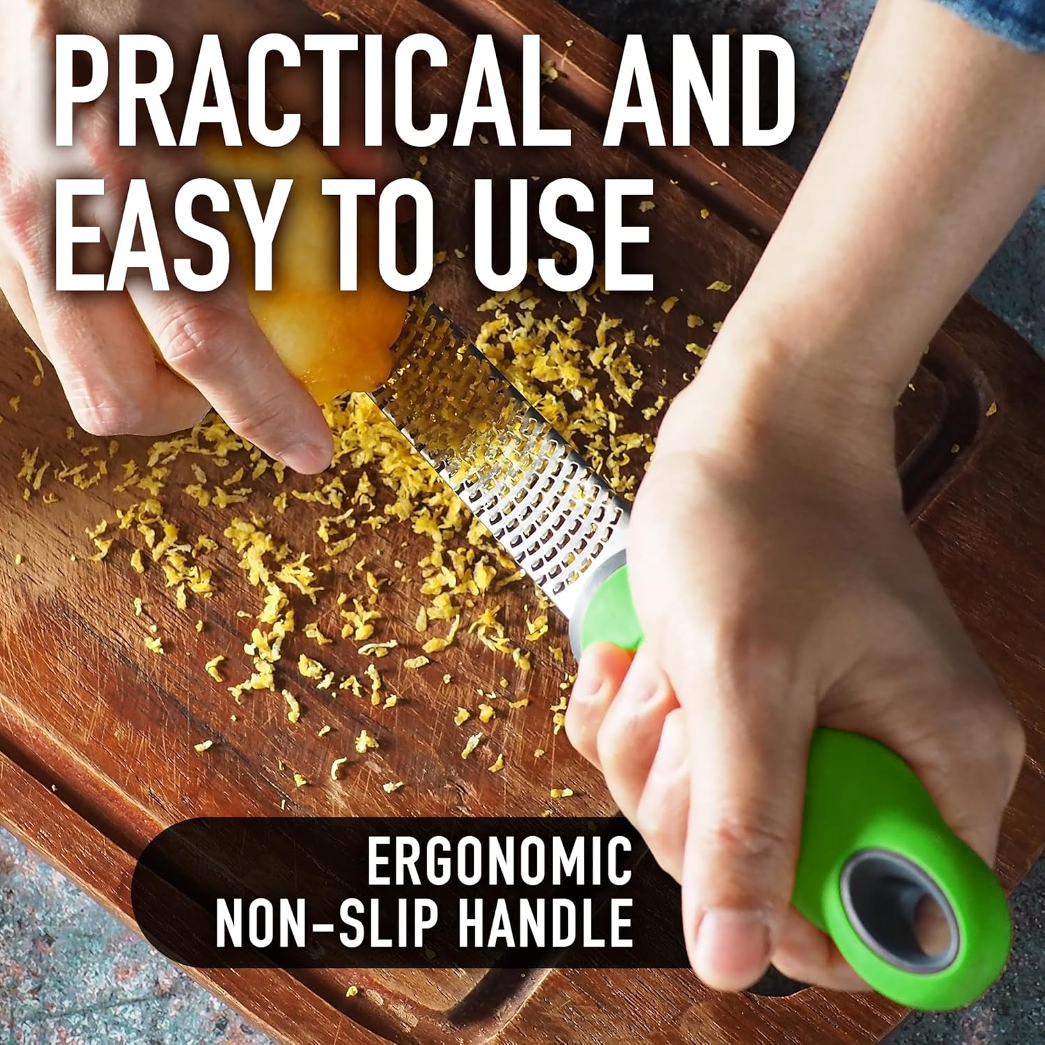 Practical and Easy-to-Use Zester Grater by Zulay Kitchen