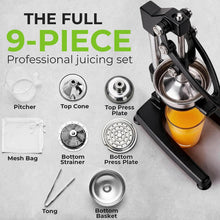 Pulperizer 9-in-1 Cast Iron Juicer