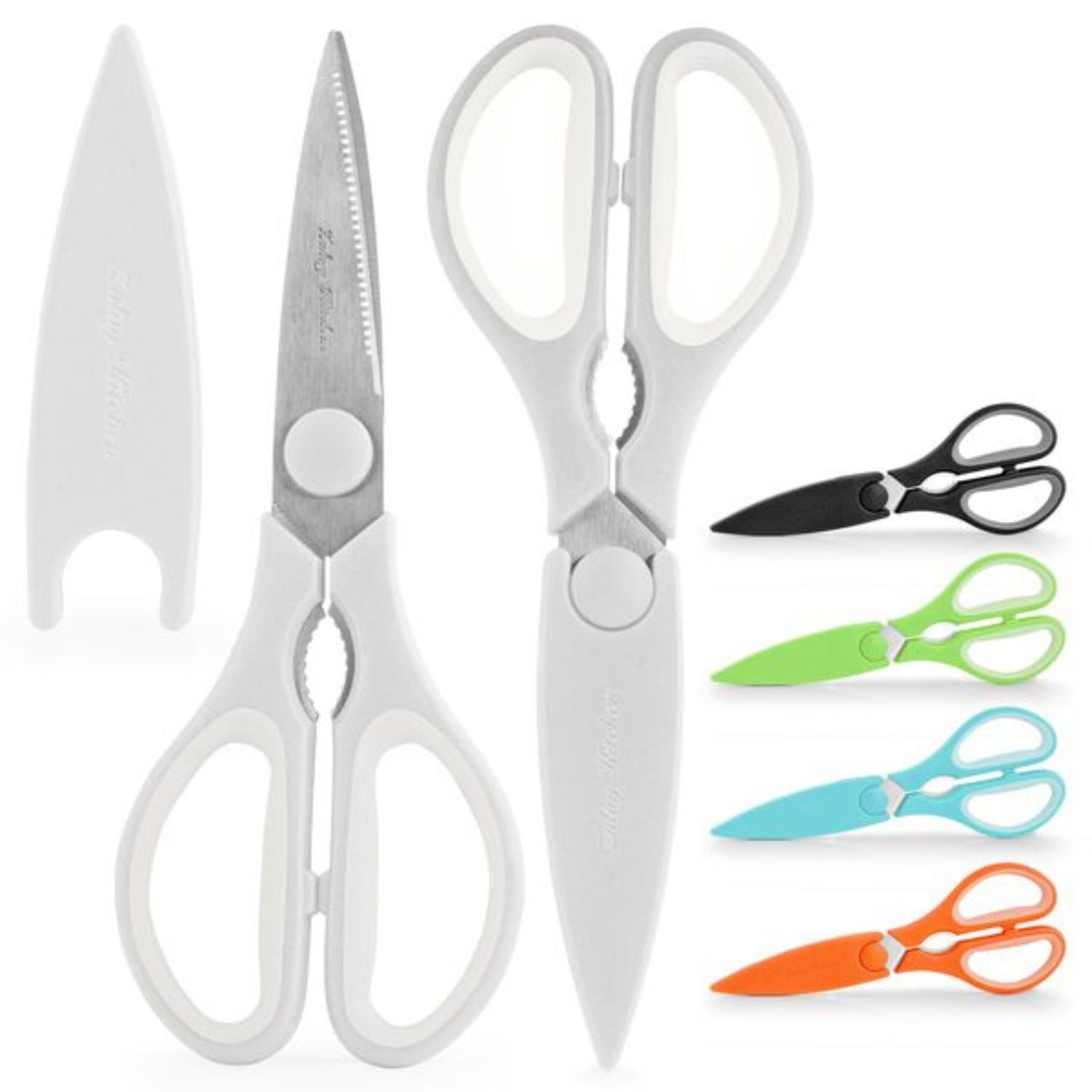 Stainless Steel Kitchen Shears With Protective Cover