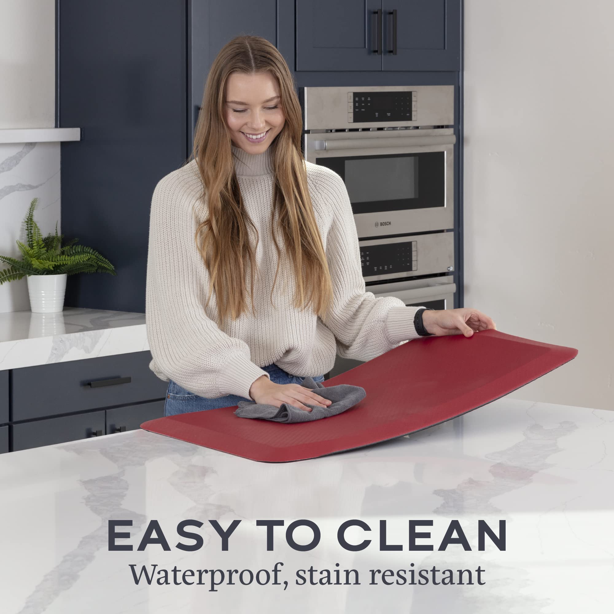 3 Sizes Anti Fatigue Mats by Zulay Kitchen
