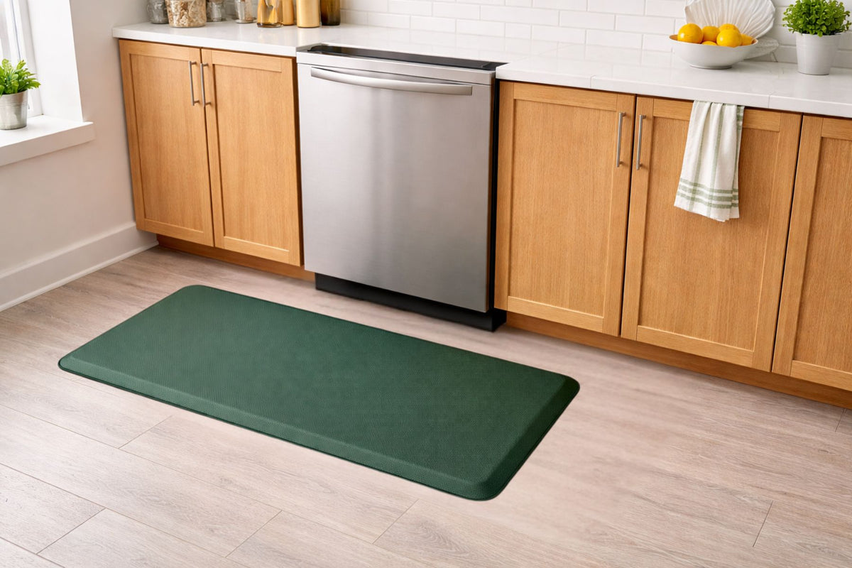 Anti Fatigue Kitchen Mats - Green by Zulay Kitchen