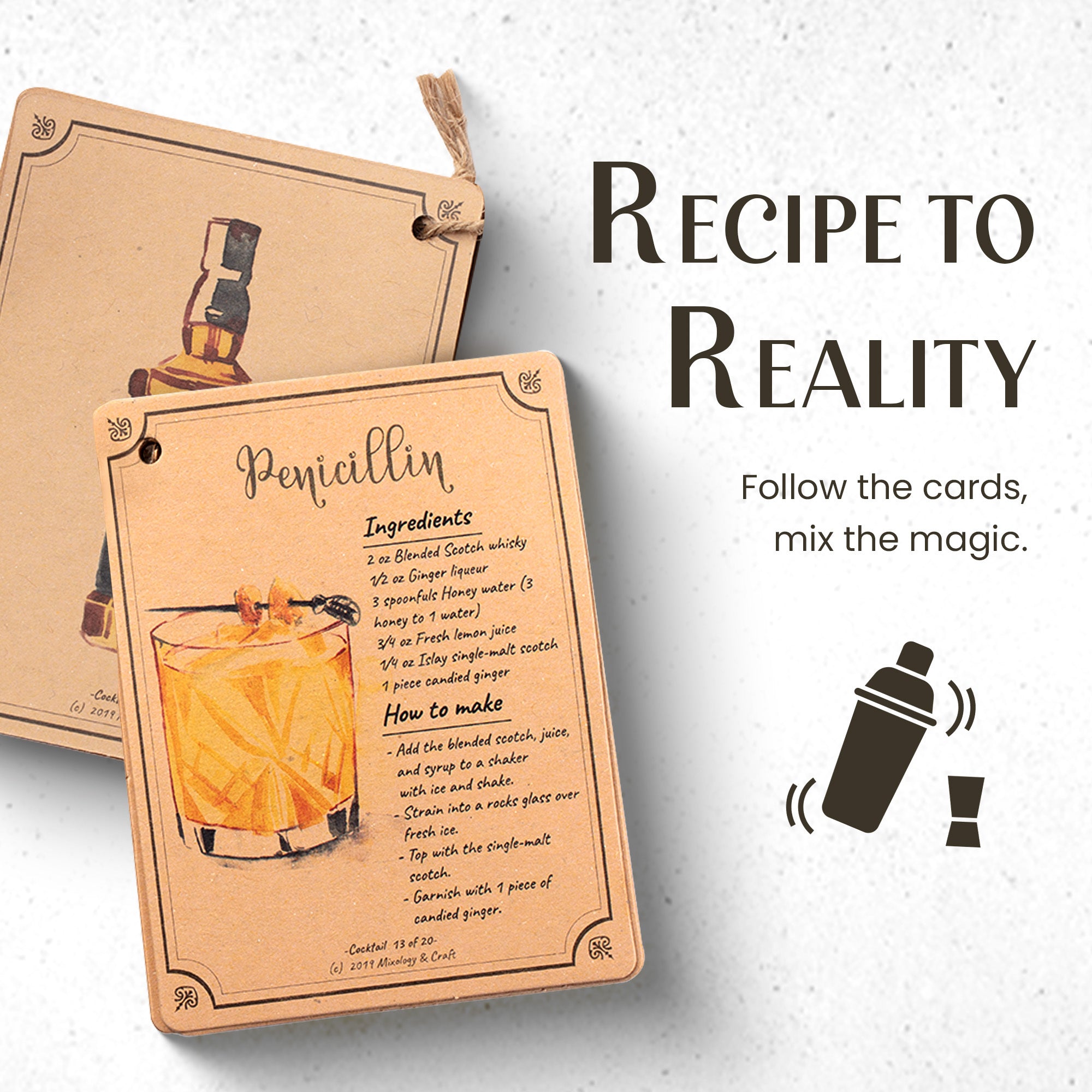 Turn Recipe to Reality with 4-Piece Boston Cocktail Shaker Set