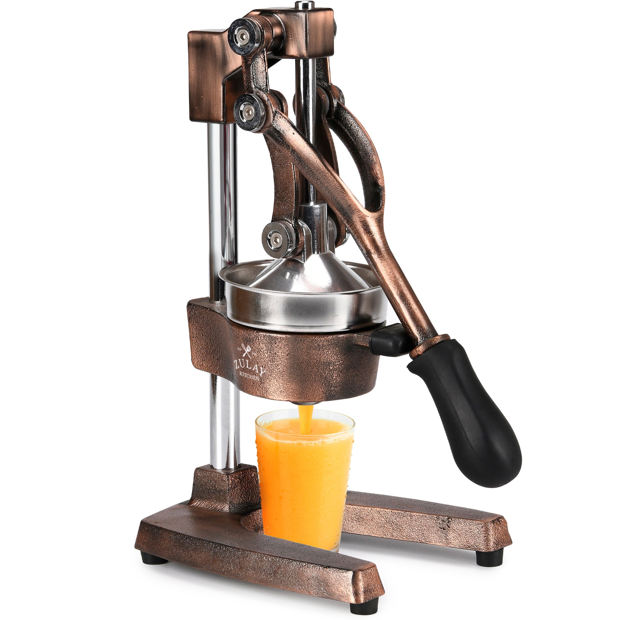 Cast Iron Juicer- Copper by Zulay Kitchen 