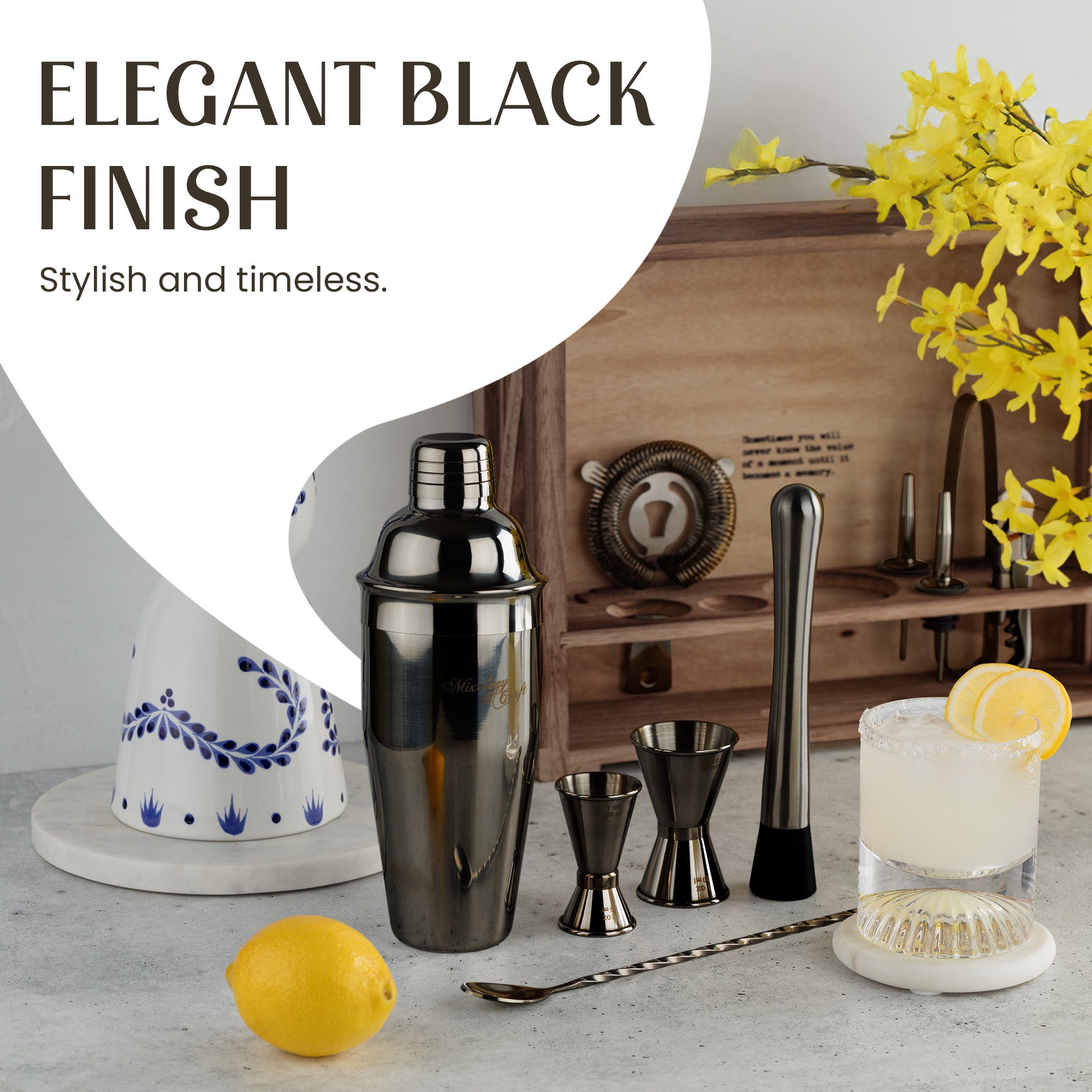 Gift-Ready Cocktail Kit – Stylish and Timeless Design