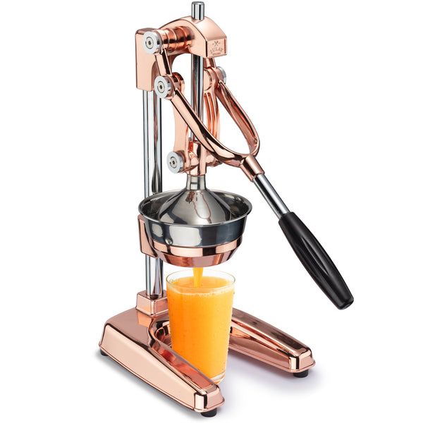 Cast Iron Juicer- Extra Tall Rose Gold by Zulay Kitchen 