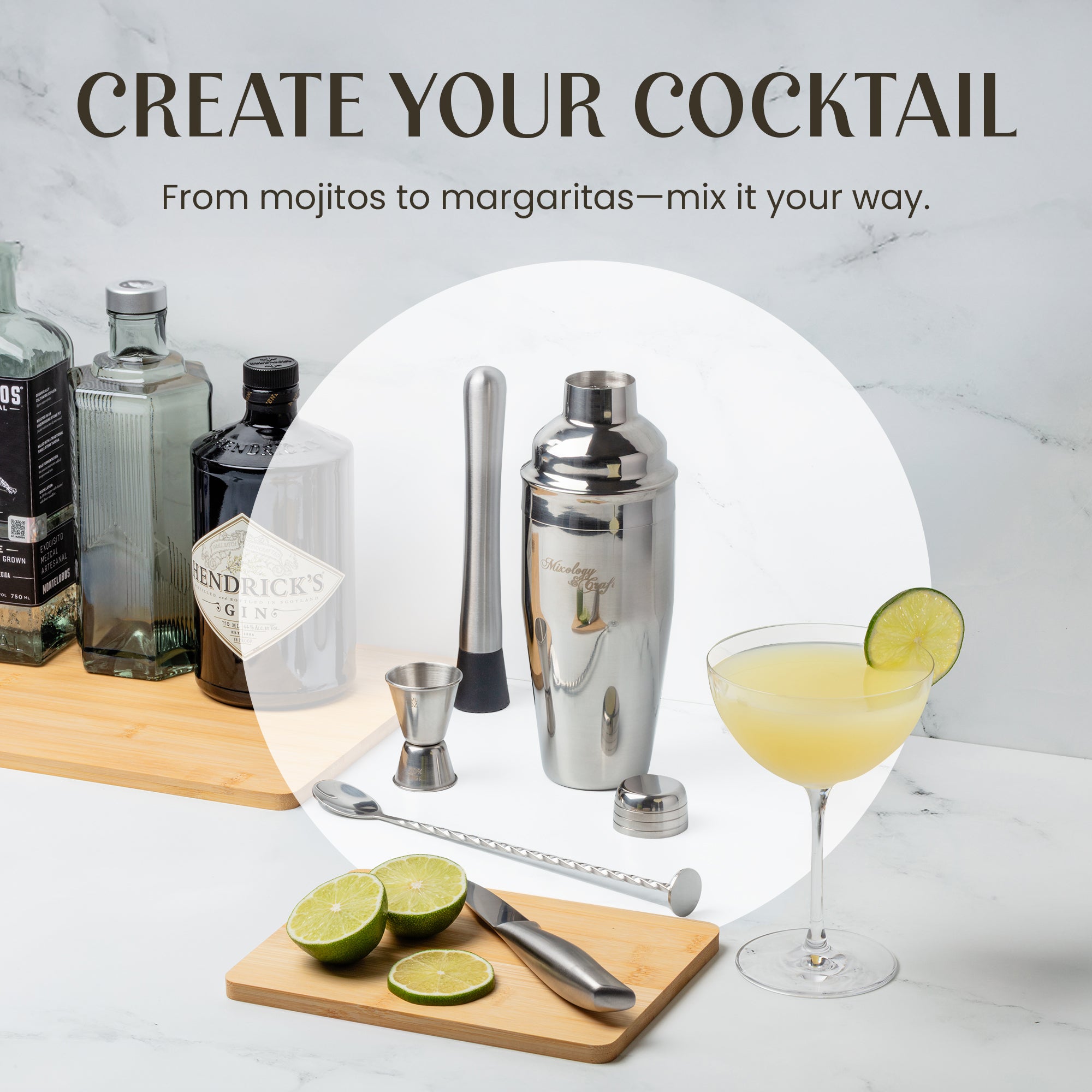 8-Piece Cocktail Shaker Set