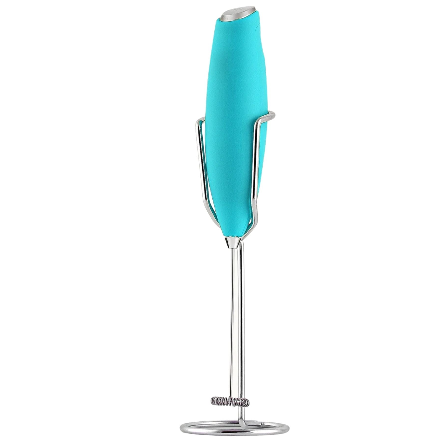 Milk Boss Milk Frother With Holster Stand - Teal by Zulay Kitchen