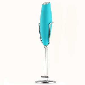 Milk Boss Milk Frother With Holster Stand - Teal by Zulay Kitchen