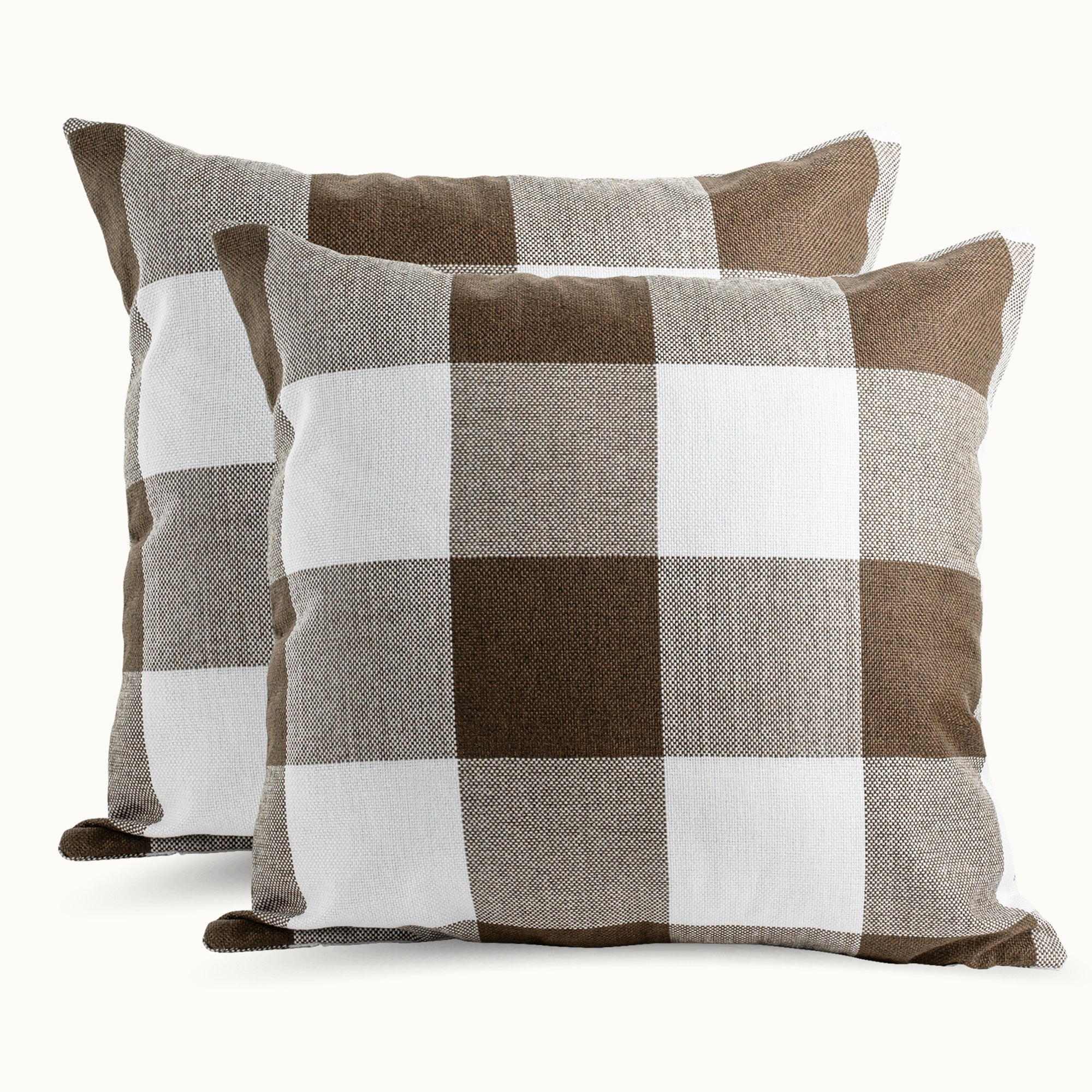 Zulay Home Buffalo Plaid Throw Pillow Covers Zulay Kitchen