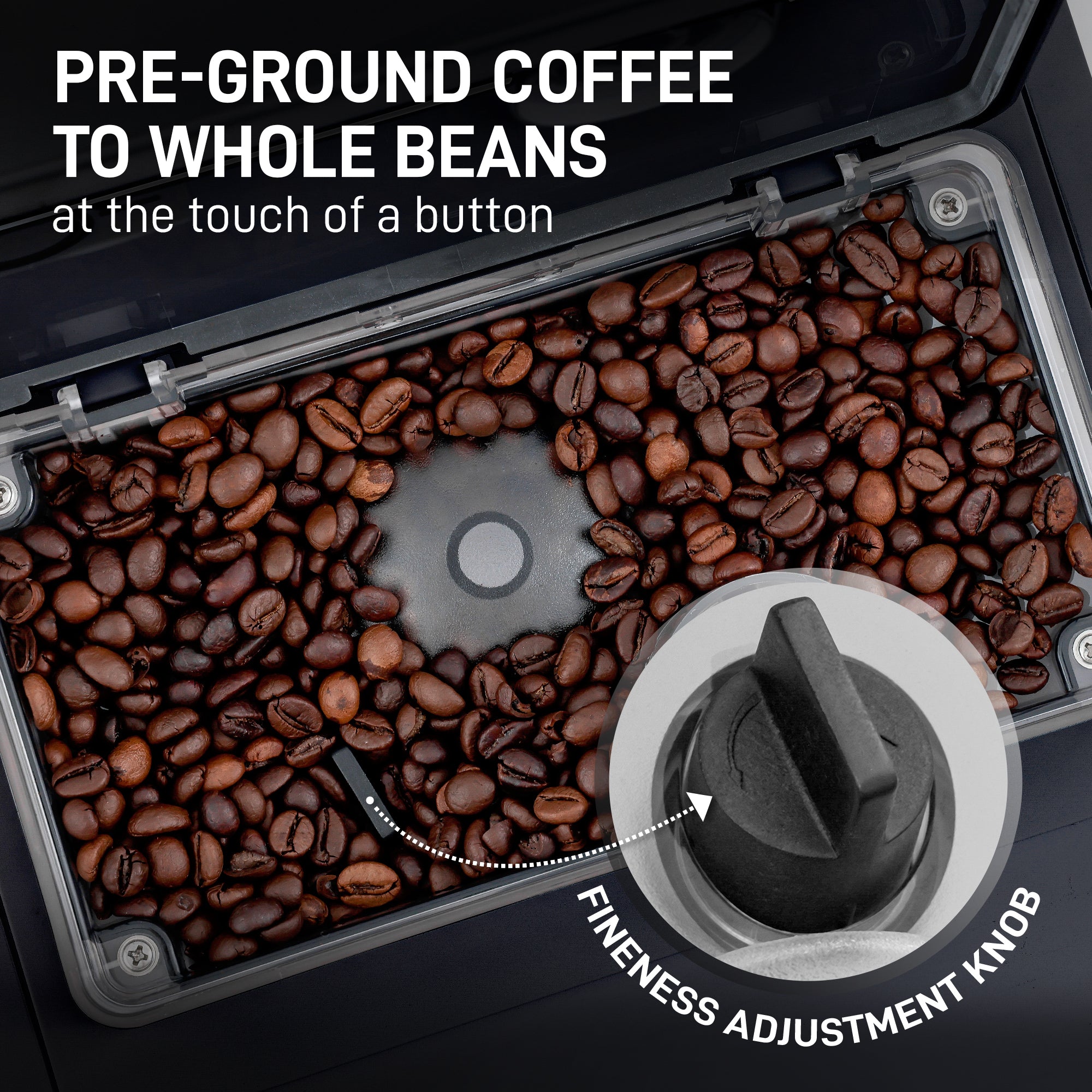 MAGIA Espresso Machine - Black by Zulay Kitchen