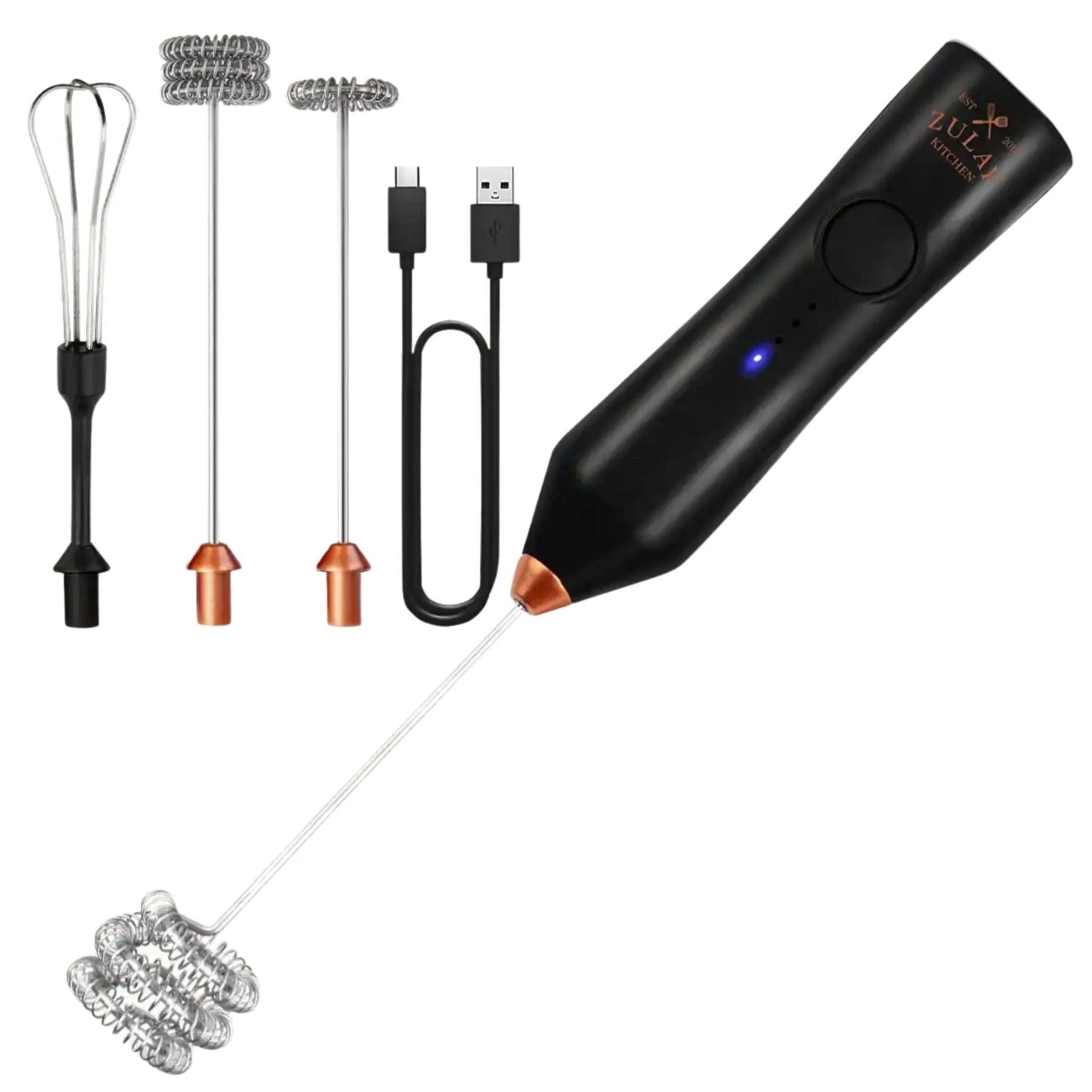 Zulay Kitchen Milk Boss Electric Milk Frother